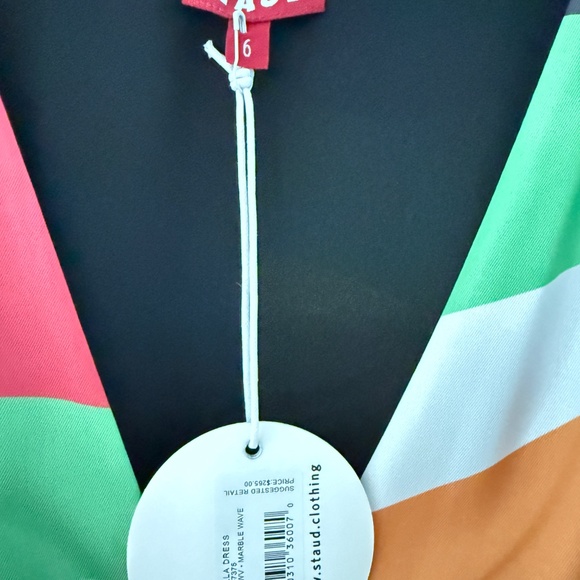 STAUD Mini Milla Dress NWT - Picture 8 of 8